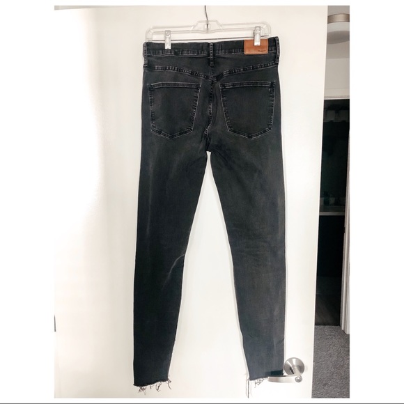 Madewell 9” Mid-Rise Skinny, Black Sea Wash, 30 TL - Picture 3 of 4